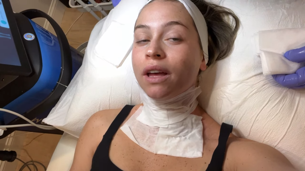 MED SPA TREATMENT VLOG_ Emsculpting, PRP, Morpheus facial and a $3000 giveaway 8-34 screenshot